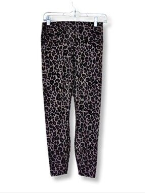 Varley Let's Move High Rise 25" Leggings Cluster Leopard Size Medium LIKE NEW